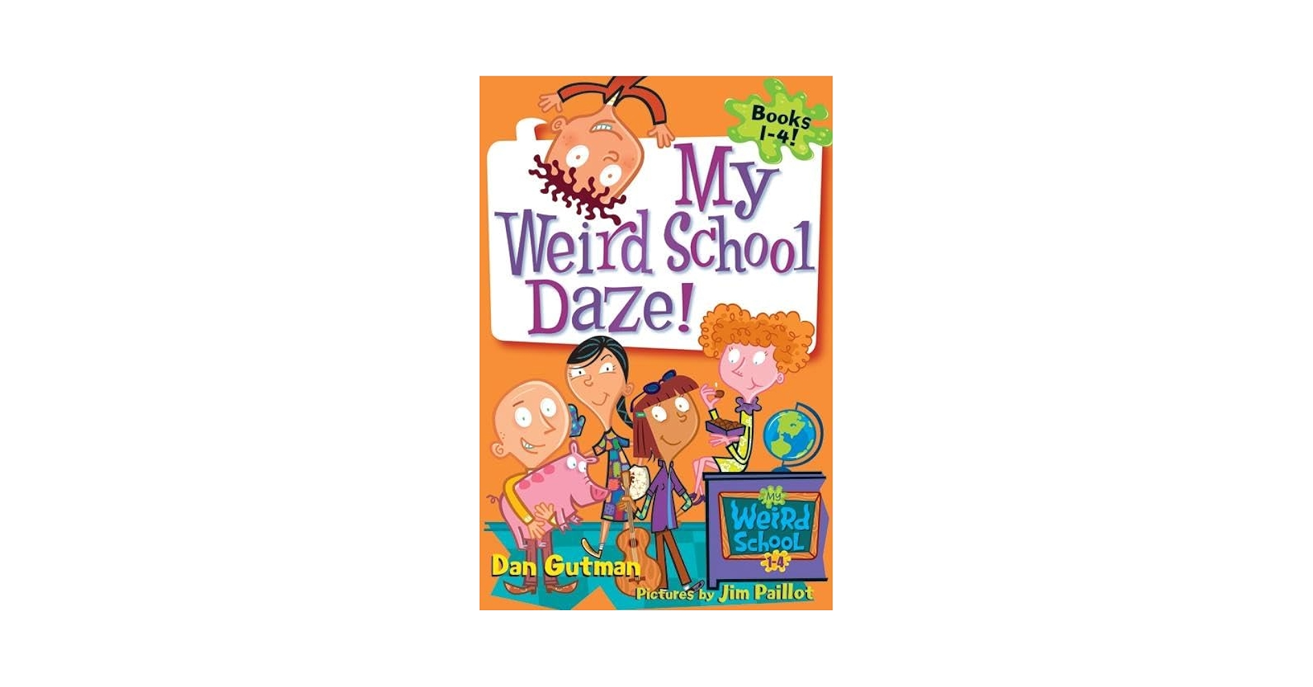 【大人気】My Weird School Collection 1~4 My Weird School Collection: Books 1 to 4 by Dan Gutman, Jim